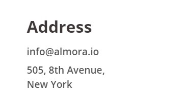 almora address is fake