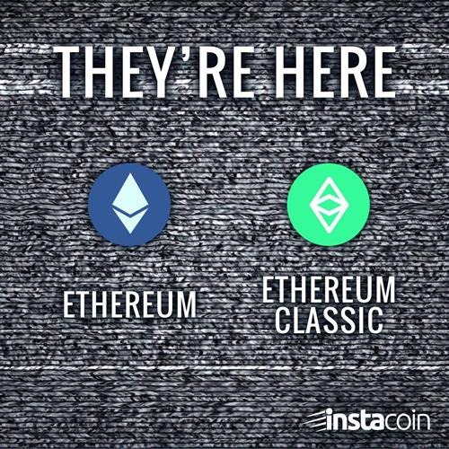 instacoin ethereum classic