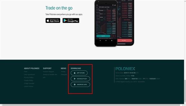 download poloniex iphone app