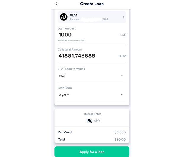 anchor usd crypto currency loans