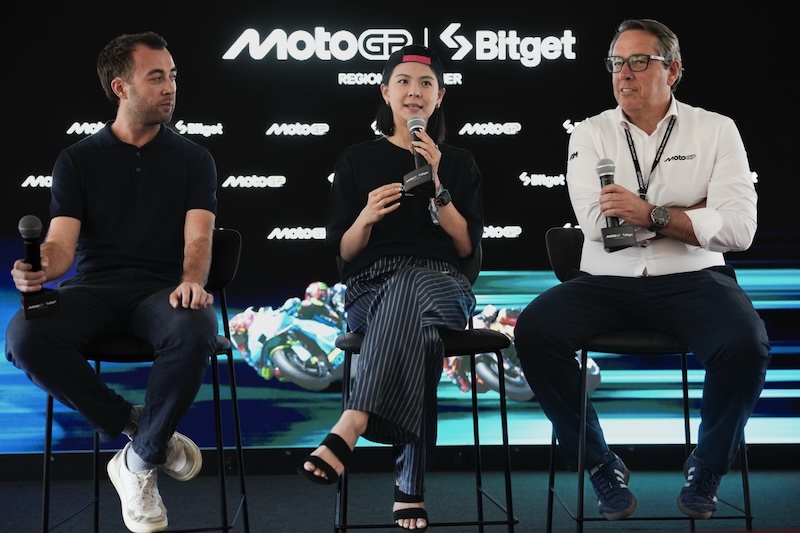 Bitget sponsors MotoGP world championship