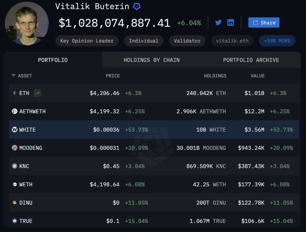 vitalik portfolio